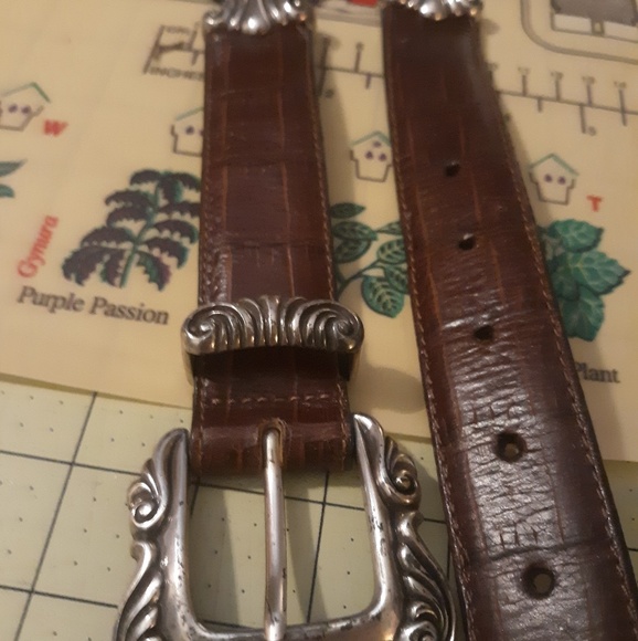 Brighton authentic M 24109 two tone vintage belt - Picture 2 of 4